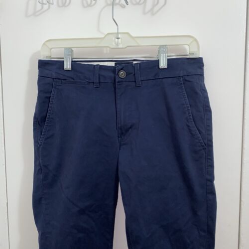 ben sherman the original pants men Khakis 30 X32 L Slim Fit Navy Blue Preppy - Picture 2 of 11