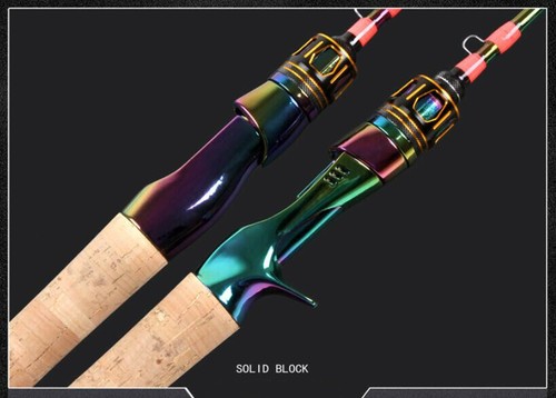1.68M/1.8M Carbon Fiber Fishing Rod Ultra Light Spinning Wooden Handle Rods Pole - Picture 4 of 21