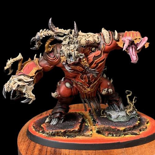Khorgorath Warhammer Age of Sigmar Khorne Skulltaker Chaos ProPainted Miniature - Picture 4 of 4