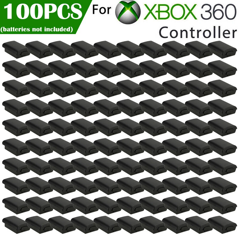 Paquete de 10 ~ 100 piezas de carcasa trasera de batería AA para controlador inalámbrico Xbox 360 Foto 2 de 4
