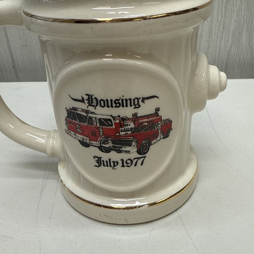 Taza Levitown Pa Fire Company 1977 camión dedicación cerveza Stein - Imagen 9 de 20