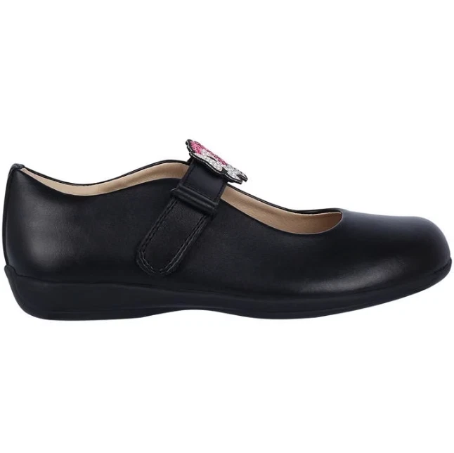 KANGOL Mila Shoes Girls Black UK C12 US 12.5C REFSSS823