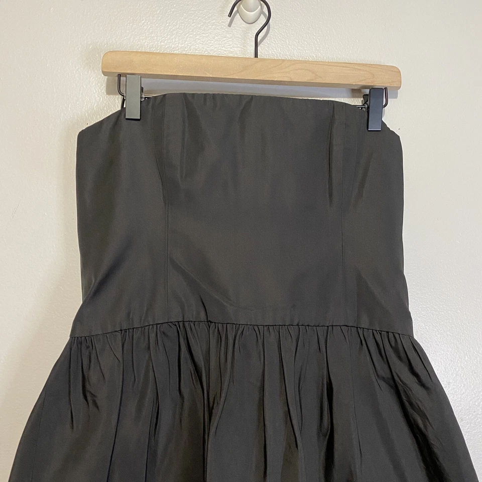 Vestido Ralph Lauren Colección Etiqueta Púrpura Nuevo con Etiquetas Seda Sin Tirantes Cóctel EE. UU. Talla 10 Foto 2 de 4