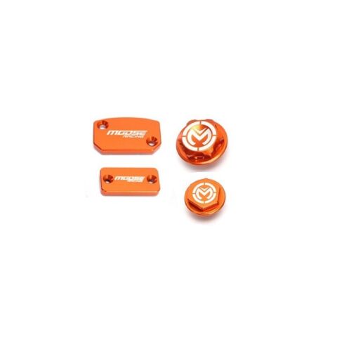 Moose Bling Pack Billet Aluminum Orange KTM 125SX 150SX 250SX 350SXF 450SXF 525E - Picture 2 of 4