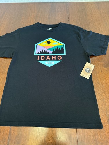 MEN'S T-SHIRT MEDIUM IDAHO 1890 NEW WITH TAGS LIGHT WEIGHT HOME FREE #3 - Picture 2 of 8