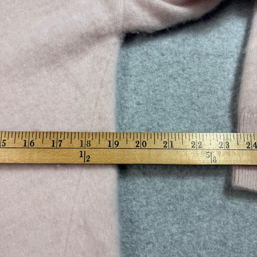 Banana Republic Cashmere Sweater Woman M Pink Todd Duncan Scottish Academia READ - Picture 4 of 9