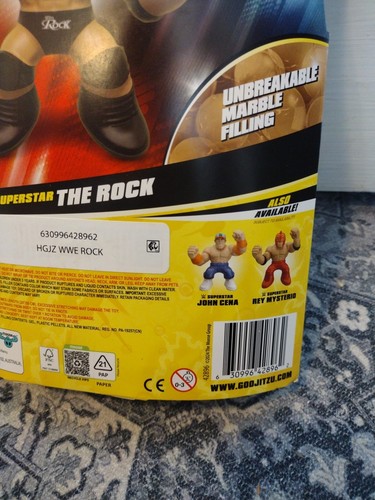 THE ROCK HEROES OF GOO JIT ZU WWE STRECTHY SUPERSTAR " THE ROCK " - 第 8/12 張圖片