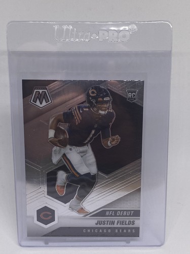 2020 Panini Mosaic Justin Fields 3 Card Rookie Lot Absolute Chronicles RC Bears - Picture 4 of 8