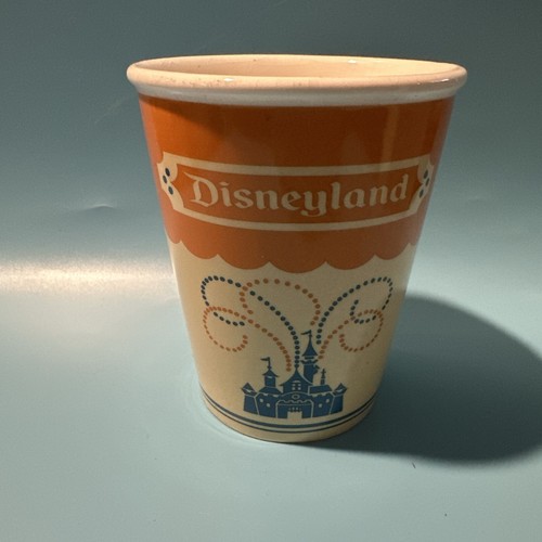 Disneyland 55th Ann. Signed Kevin & Jody Vintage Paper Cup Ceramic Replica AP24 - Picture 2 of 15
