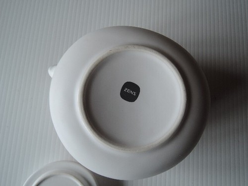 Juego de té de cerámica adoquines ZENS tetera con infusor 4 tazas y posavasos - Imagen 7 de 14