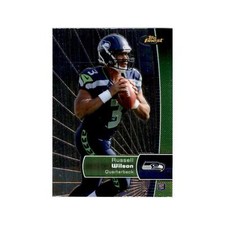 2012 Topps Finest Russell Wilson Football Cards #140