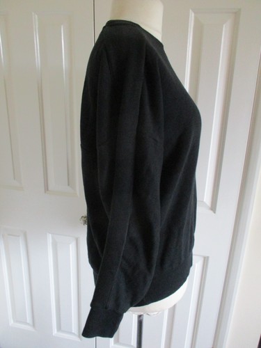 Sweaty Betty - Black, 100% cotton, long sleeve, sweatshirt top - Size L - Picture 4 of 13