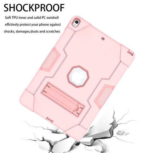 Shockproof Heavy Duty Rubber w/ Stand Case Cover For iPad Air 3 iPad Pro 10.5 - Picture 71 of 84