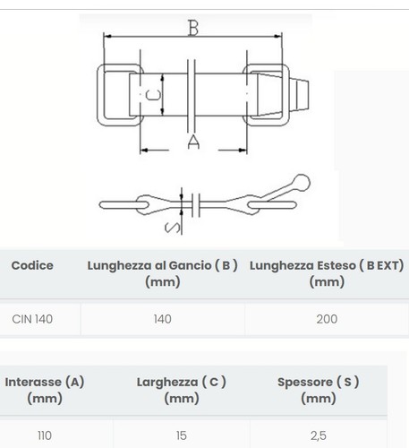 kit 2 Pz Cinghette GOMMA lunghezza 140 mm. estensibile 200 mm cinghia cinghietta - Imagen 2 de 3