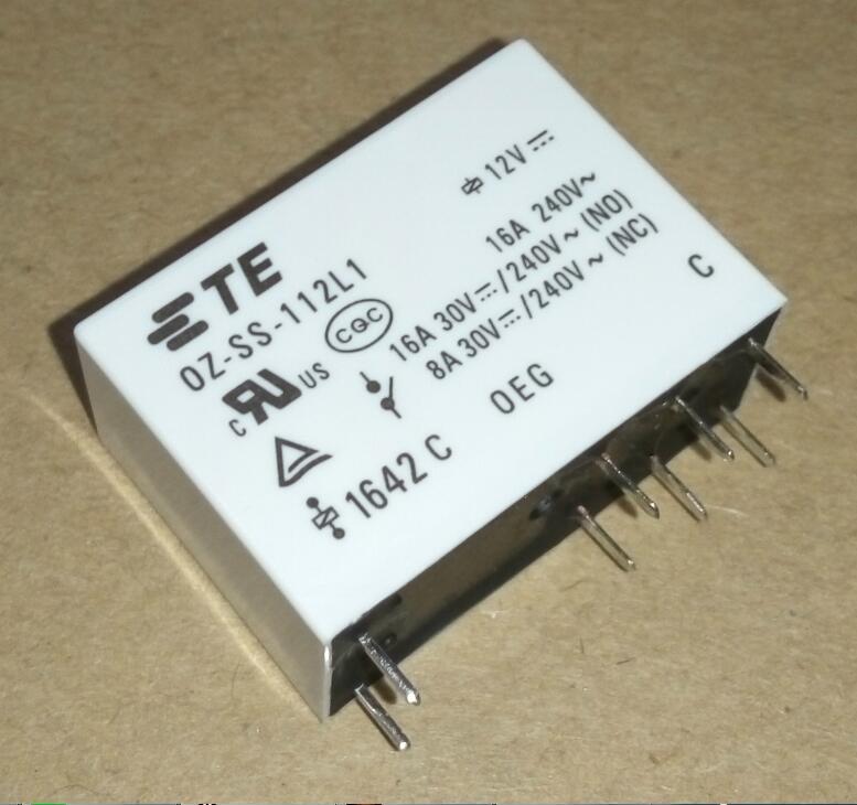 10Pcs Tyco OZ-SS-112L1 Power Relay 8 Pins 12VDC 16A~ | eBay