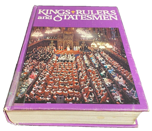 Kings Rulers and Statesmen ~ 1976 Hardcover ~ Ex Liab - Bild 4 von 6