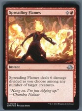 Magic_the_gathering tcg Eldritch Moon Spreading Flames #143 Near Mint or Better