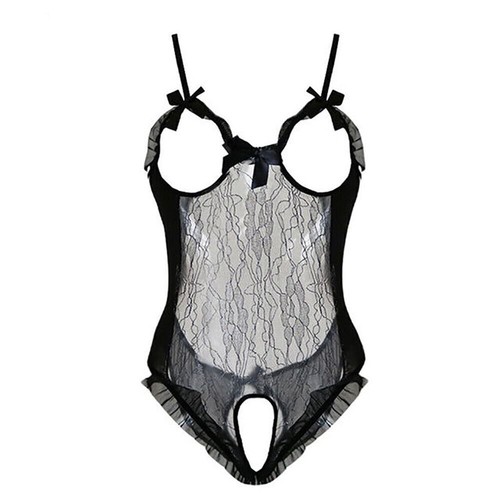 Sexy Women's Lingerie Lace Sleepwear Underwear Nightwear Dress G-String - Picture 10 of 11