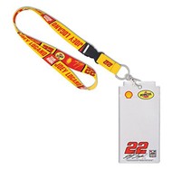 Nascar Joey Logano Pennzoil Credential Holder W/lanyard Nascar Joey Logano Pennzoil Credential Holder W/lanyard