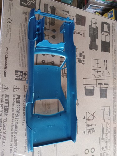 Unknown Car Body only 1/24/25 scale Parts only 2730 INSIDE THE BODY - Picture 7 of 9