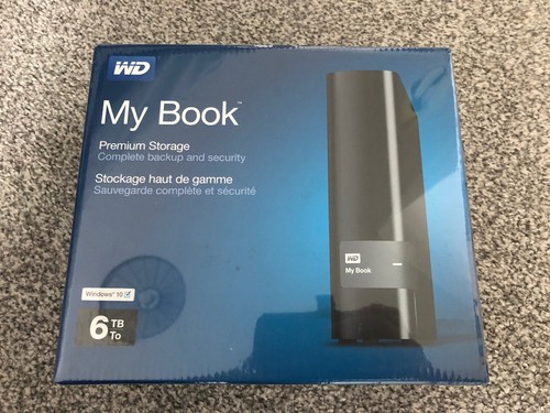 WD My Book Premium Storage 6TB New Unopened