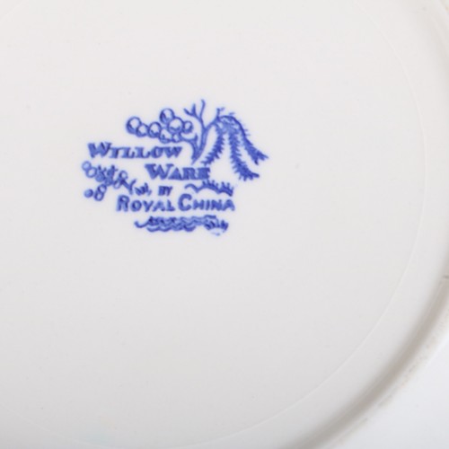 Royal China Asiatisch Blau Transferware Servierschale - Bild 6 von 6