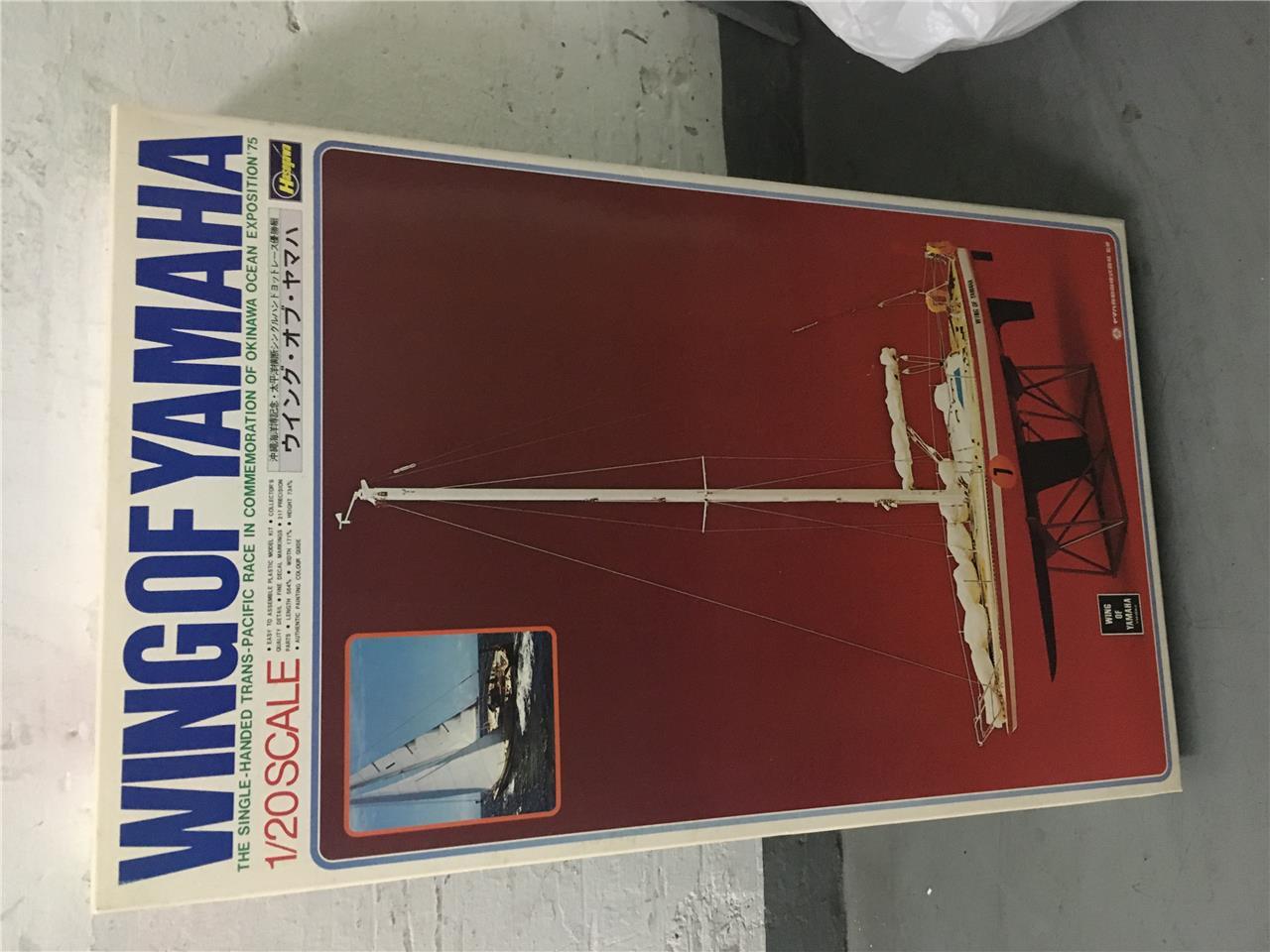 HASEGAWA 1 20 VING AV YAMHA YACHT KIT SAILbåt HASEGAWA 1 20 VING AV YAMHA YACHT KIT SAILbåt