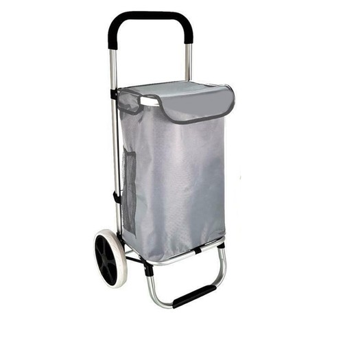 Einkaufswagen Einkaufstrolley Trolley Aluminium Einkaufsroller Tasche Shopping - Bild 71 von 72