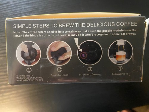 NEW OPEN BOX. Reusable Keurig K-cups 6 Pack - Picture 3 of 7