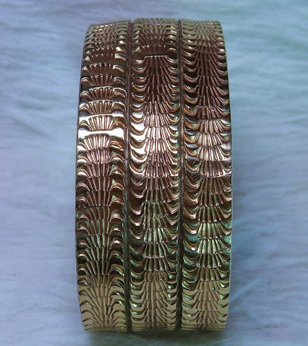 XL Marc Antia Bracelet 236g sterling / 14K gold - Picture 5 of 9