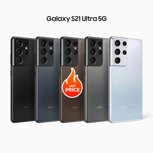SAMSUNG GALAXY S21 ULTRA 5G SM-G998U 128GB 256GB 512GB GSM+CDMA UNLOCKED PHONE - 第 1/60 張圖片