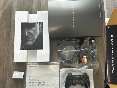 【selectable】 Sony PlayStation 3 PS3 Metal Gear Solid 4 HAGANE Limited Edition - Picture 21 of 33