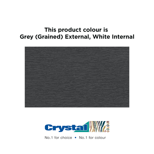 PVC Double Glazed Window Glass & Frame A Rated LH Side Hung & Fixed LH Crystal - Picture 9 of 27