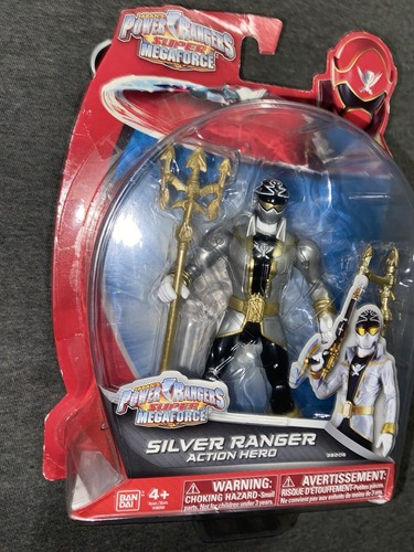 Saban’s Power Rangers Super Mega Force SILVER RANGER 5" Action Hero Figure - Picture 5 of 12