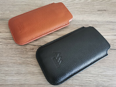 ASSEM Für iPhone XS Max echt Leder Tasche Etui Hülle case cover Silikon Flip