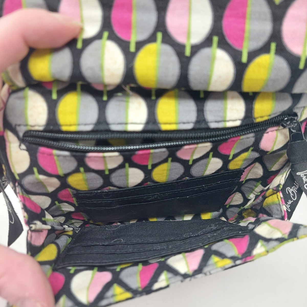 Vera Bradley Moon Blooms Mini Hipster Crossbody Bag Black Vera Bradley Moon Blooms Mini Hipster Crossbody Bag Black