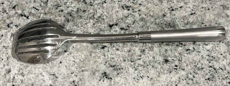 Calphalon Stainless Steel Handle 14 Inch Slotted Spoon Use With Non Stick Pans - Image 4 of 4