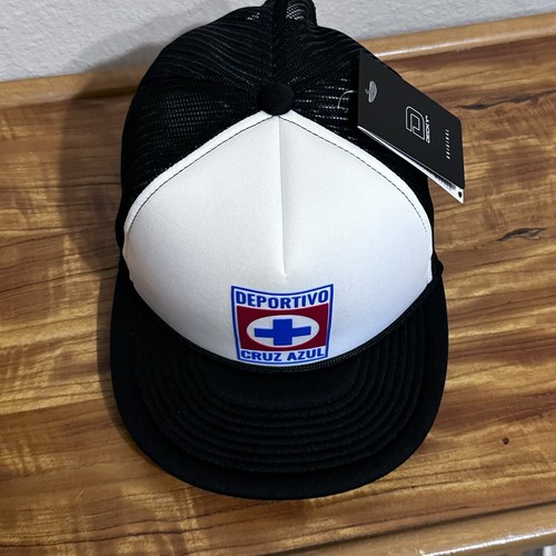 NEU! Cruz Azul Deportivo Mexico blau Snapback Mütze Herren Schaumstoff Truckermütze - Bild 7 von 9