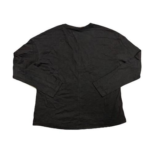GAP Tee Shirt Women's Long Sleeve Crew Neck Slub Jersey Soft Cotton Comfort - Picture 8 of 8
