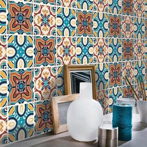 Details About 8x8 Tile Stickers 12pcs Removable Peel Stick Floor Stair Decals For Kitchen
