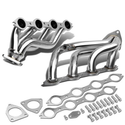 STAINLESS MANIFOLD//EXHAUST SHORTY HEADER FOR 1999-2005 Chevy Silverado 1500 6.0