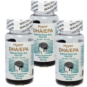 3x-Hyper-DHA-EPA-Refined-Deep-Sea-Fish-Oil-100-Softgels-FRESH-Made-In-USA