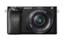 Sony Alpha A6100 Mirrorless Camera with 16-50mm Zoom Lens