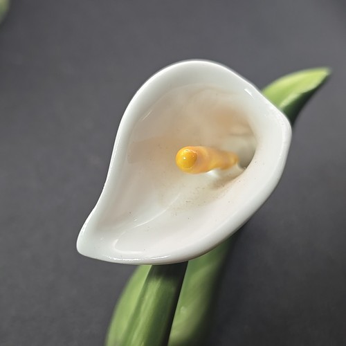 4 porta tovaglioli vintage PIA Bone China Calla Lily Filippine fiori decorativi - Foto 18 di 21