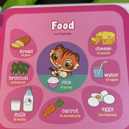 LeapFrog Learning Friends 100 Words Book English Spanish 2018 TESTED See Video - Picture 6 of 18