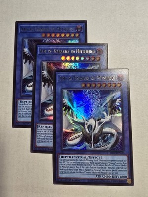 3x Ame no Habakiri no Mitsurugi  1st Edition Ultra Rare L26D-ENM10 Yu-Gi-Oh!