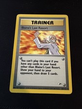 Blaine's Last Resort 105/132 Gym Heroes LP