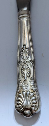 Reed & Barton Mirrorstele Kings Silber Tafelmesser x8 Palast & Krone Sterling? - Bild 12 von 13