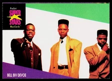 1991 Pro Set SuperStars MusiCards #110 Bell Biv DeVoe - Nm-Mt+