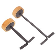 2 Pcs Wooden Jewelry Display Stand Earring Organizer For Dressing Table